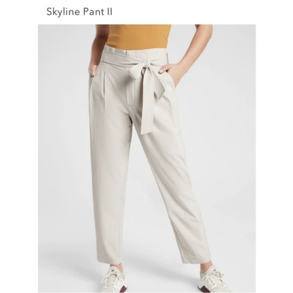 Athleta Pants - ATHLETA | skyline pant II cream sz 6